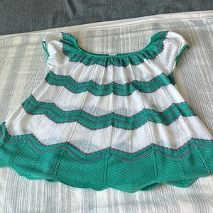 M Missoni cap sleeve swingy top. Size 42